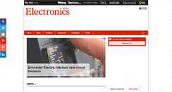 Desktop Screenshot of electronicsnews.com.au